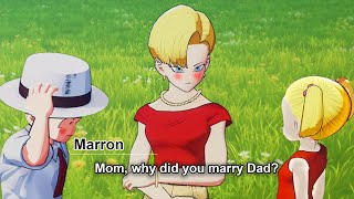 DBZ Kakarot Android 18 Asked Why She Married Krillin [upl. by Nabe]