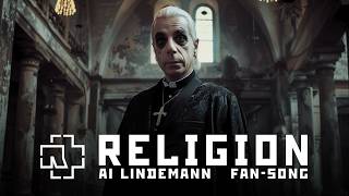 Rammstein Till Lindemann  RELIGION AIassisted Original Song [upl. by Neelak]