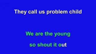 Skid Row  Youth Gone Wild karaoke 15 tone [upl. by Ennaeirb]