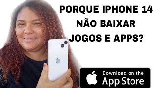 COMO BAIXAR APLICATIVOS NO IPHONE 14 [upl. by Adliwa]