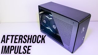 Aftershock Impulse SFF Gaming PC Review [upl. by Atiuqal802]