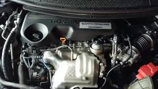 Honda Civic Tourer 16 idtec engine sound [upl. by Ader]