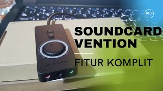 Review Vention USB Sound Card External Stereo Sound Adapter [upl. by Ainirtak]