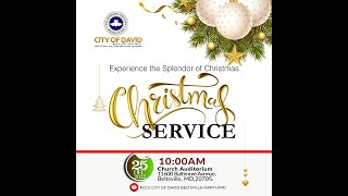 RCCG City of David  December 25  2022  Christmas Service [upl. by Frasquito]