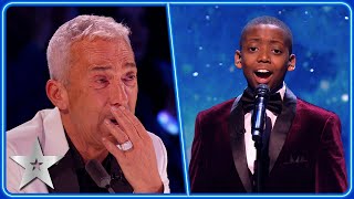 13yearold Malakai Bayohs HEAVENLY voice will move you to tears  SemiFinals  BGT 2023 [upl. by Airotciv]