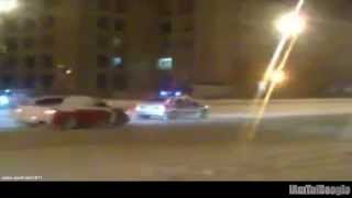 evo drifting circles around helpeless cop [upl. by Andrade]