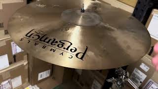 Pergamon cymbals 22” crystal line ride cymbal [upl. by Siuraj]