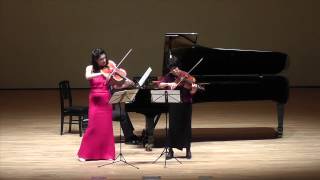 FKREISLER  Liebesfreud arranged for 2 violas and piano by Mamiko Kobayakawa [upl. by Dollie]