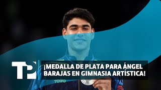 ¡Medalla de plata para Ángel Barajas en gimnasia artística [upl. by Jennifer126]