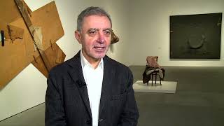 Manuel Borja Villel comisario exposición Antonio Tàpies La práctica del arte [upl. by Vaden]