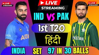 Pakistan vs India 1st T20I highlights 2024  ind vs pak 1st t20 match hindi gameplay [upl. by Jessamine894]