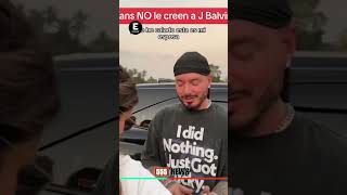 J Balvin sorprende a fans pero no creen que sea él [upl. by Ikram]