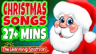 Christmas Songs for Kids 🎅 Christmas Songs Playlist for Kids 🎅 Kids Songs by The Learning Station [upl. by Ahseal]