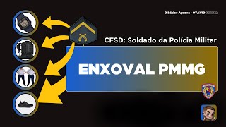 Enxoval Soldado PMMG CFSd sem isso você não fará o curso [upl. by Meeki]