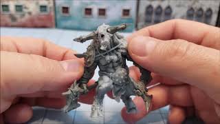 Zealot Miniatures Minotaur Berserker unbagged and built [upl. by Esther]