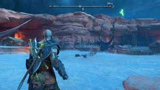 Thrud Lifts Thors Hammer God of War Ragnarok 4K 60FPS HDR [upl. by Eimor]