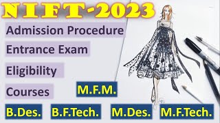 NIFT 2023 Tamil Entrance exam Admission procedure Eligibility National Institute of Technology [upl. by Amsirp310]