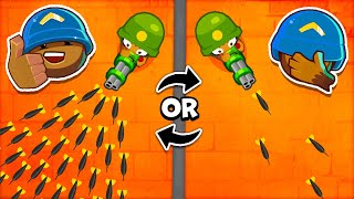 This mod randomizes ALL STATS BTD 6 [upl. by Enymzaj]