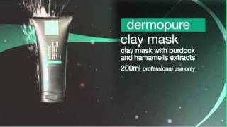 Maschera allargilla  Dermopure  Freelimix [upl. by Saidee229]