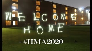 Welcome to IIM Ahmedabad Batch of 2020 [upl. by Emilie]