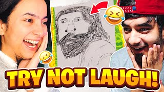 Try Not To Laugh Challenge vs My Sister Punch Edition [upl. by Odlauso20]