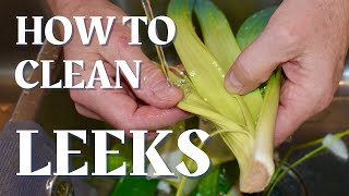 Clean Those Leeks with Charlie Wetzel [upl. by Andra]