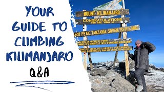 QampA  Your Guide to Climbing Kilimanjaro [upl. by Emmanuel]