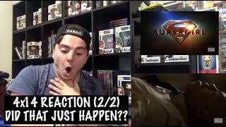 SUPERGIRL  4x14 STAND AND DELIVER REACTION 22 [upl. by Adnawot195]