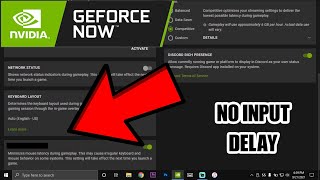 SECRET GeForce NOW Setting that Gives You NO INPUT DELAY [upl. by Coryden]