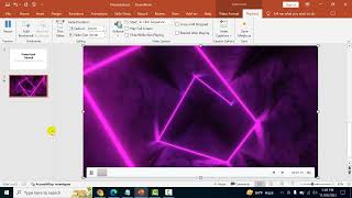 How to apply snip diagonal corner white gradient video style in PowerPoint [upl. by Madonna]