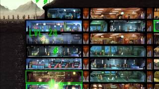 Fallout Shelter  200 Dwellers  MAX Exploration Team [upl. by Nirraj]