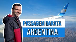 Como Comprar PASSAGEM AÉREA BARATA na Argentina [upl. by Curnin38]