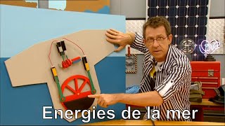 Comment fait le SEAREV pour produire de lélectricité avec les vagues   Cest Pas Sorcier [upl. by Tihor]