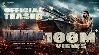 Martin  Teaser 4K  Dhruva Sarja  AP Arjun  Uday K Mehta [upl. by Shugart]