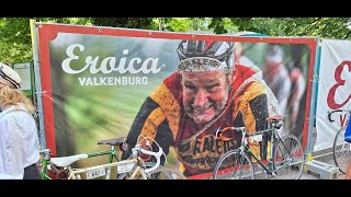 L Eroica Valkenburg  Limburg 2024 Vintage Bicycles Historisches Radrennen Impressionen Eroica [upl. by Atillertse]