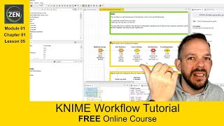 Knime Crash Course Your first KNIME Workflow knime datascience [upl. by Euqinmod]