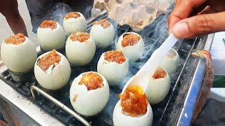 Trending GRILLED BALUT  Grilled Fertilized Duck Egg  Filipino Street Food [upl. by Wain370]