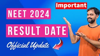 NEET 2024 Result date official update neetresult2024 [upl. by James386]