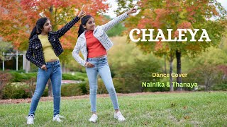 Chaleya Hindi  JAWAN  Dance Cover  Nainika amp Thanaya [upl. by Bagger685]