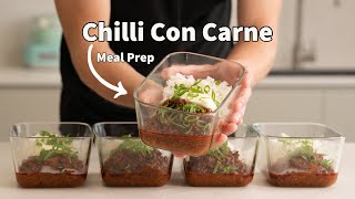 This Meal Prep Recipe Is One Of My All Time Favourites  Chilli Con Carne [upl. by Gonta]