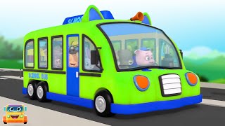 Bus Ke Pahiye Ghume Gol बस के पहिये Chuk Chuk Rail Gadi  Vehicle Cartoon Rhymes and Baby Songs [upl. by Neilson]