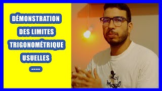 Démonstration des limites trigonométrique usuelles  sinxx  1 pour x tend vers 0 [upl. by Anirbes22]