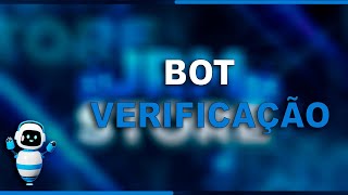 BOT DE VERIFICAÇÃO CAPTCHA  JRM STORE [upl. by Whang]