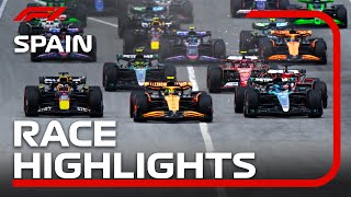 Race Highlights  2024 Spanish Grand Prix [upl. by Nanreik791]