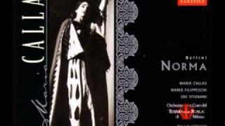 Norma Finale  Qual cor tradistiDeh Non voleri vitime  Maria Callas 1953 [upl. by Geirk]