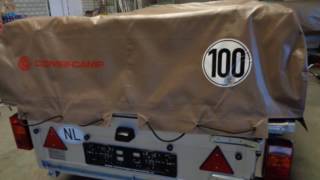 Combi Camp Flexi Tent amp Trailer [upl. by Itsa]