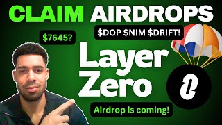 Layer zero Airdrop is here  Claim Dop Nim Drfit Airdrops [upl. by Adnilema]