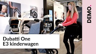 Dubatti One E3 kinderwagen  Demo [upl. by Hanah]