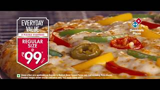 Domino’s Everyday Value starting at Rs 99 [upl. by Antonie635]