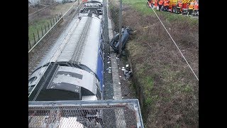 LHorme Loire  trafic SNCF interrompu entre Lyon et St Etienne après un accident sur la voie [upl. by Ijneb]